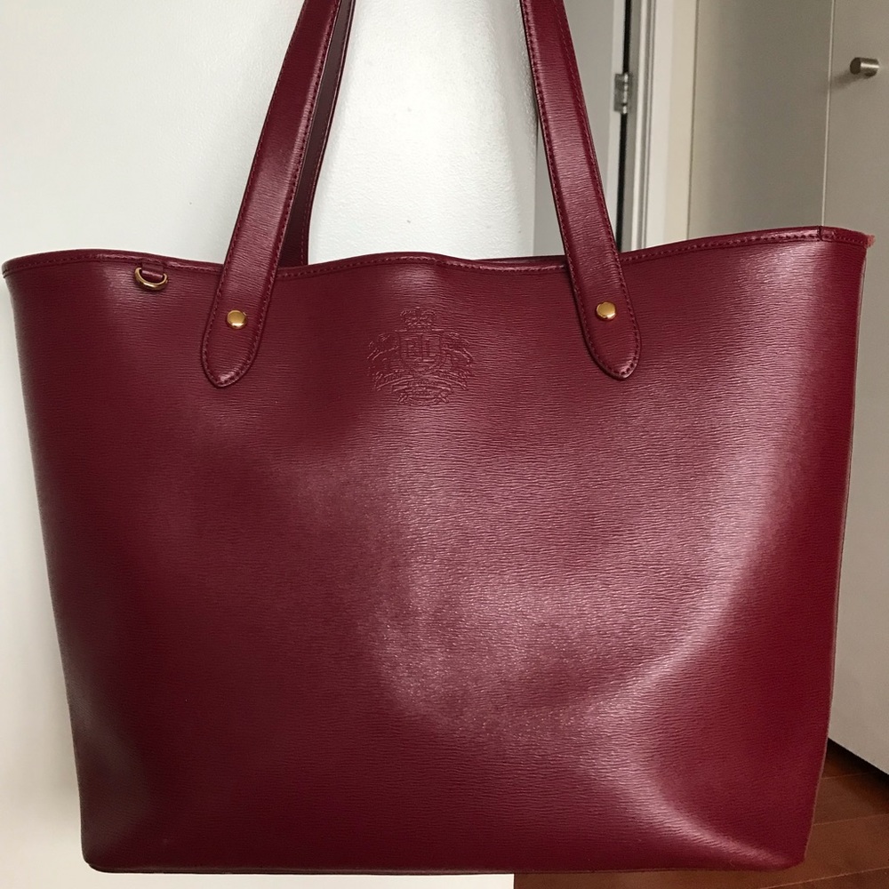 Ralph Lauren leather tote bag